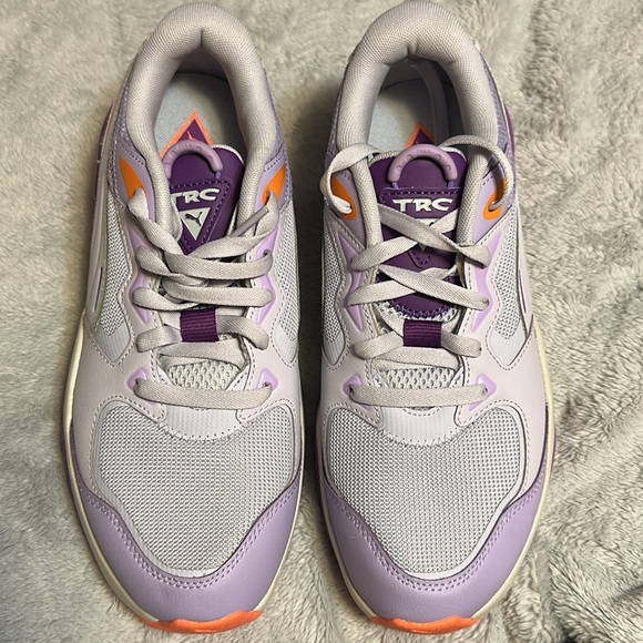 Puma Women’s TRC Mira Trail Mix Shoe Sneakers Color Lavender Size 10 - Picture 6 of 11